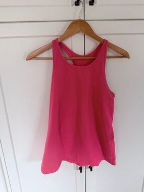 Under Armour Pink Racerback Workout Tank | Women’s Large | Athletic Top